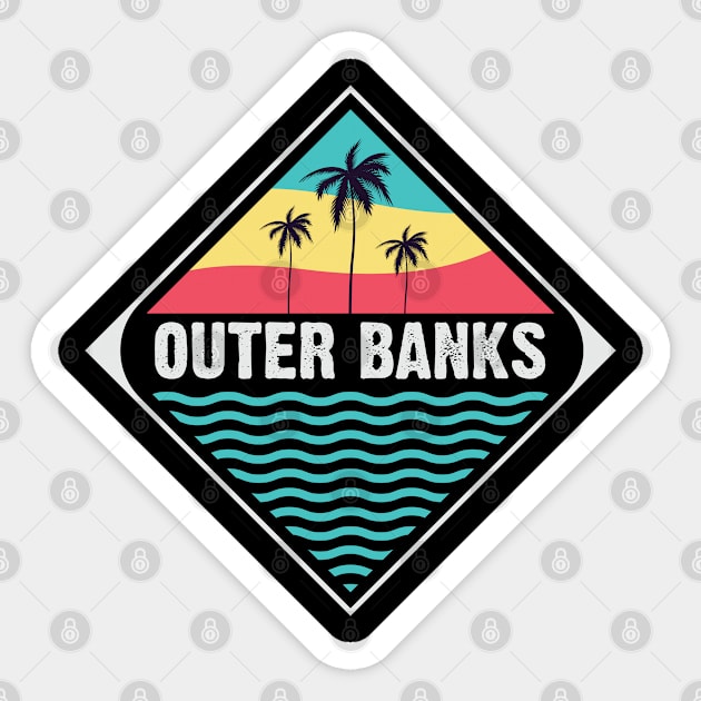 Outer Banks trip Sticker by SerenityByAlex